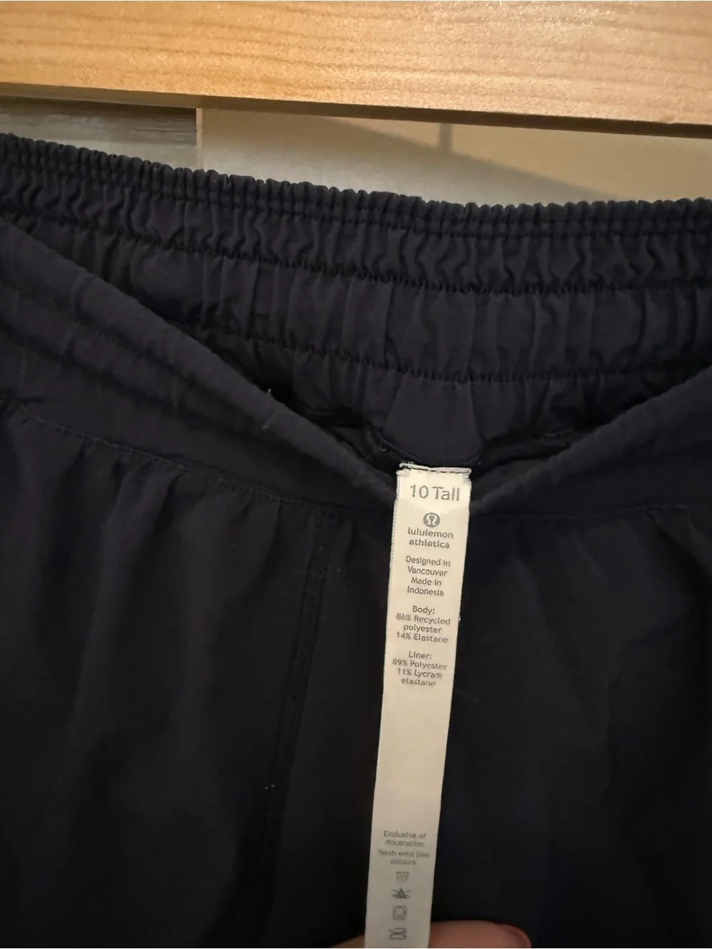 lululemon athletica Navy Blue Athletic Shorts